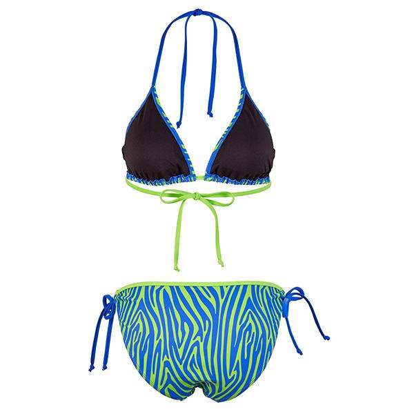 Bikini Beco Zebra Vibes | C-cup | Albastru/verde