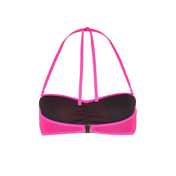 Beco Crinkle Bikini Top | B-cup | Pink