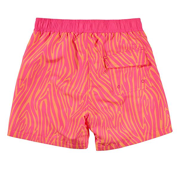 Spodenki kąpielowe Beco Zebra Vibes dla dzieci | Różowy/pomarańczowy