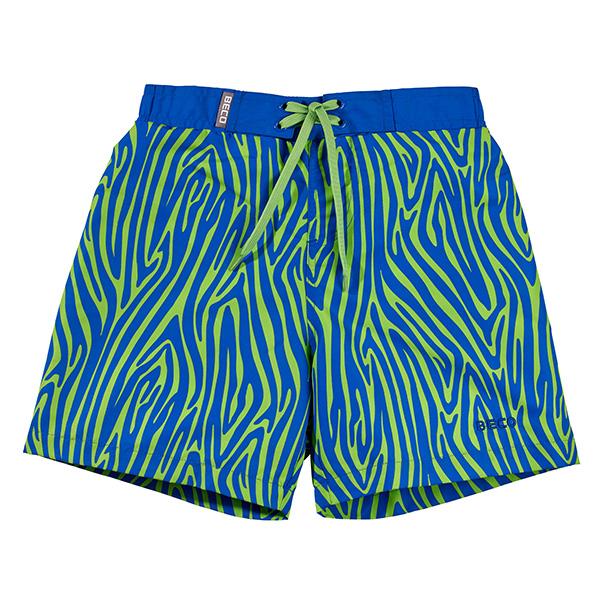 Calções de banho Beco Zebra Vibes para crianças | Azul/verde