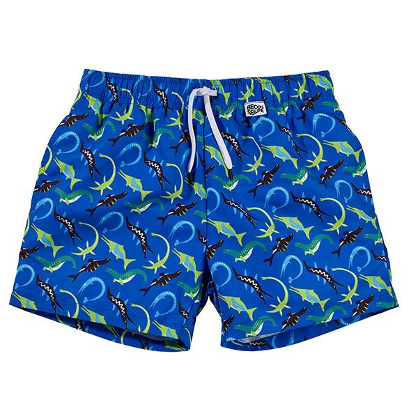 Beco Ocean Dinos Short de bain pour garçons | Bleu