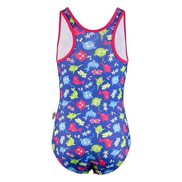 Costum de baie Beco -sealife® pentru fete | Uv Spf50+ | Albastru