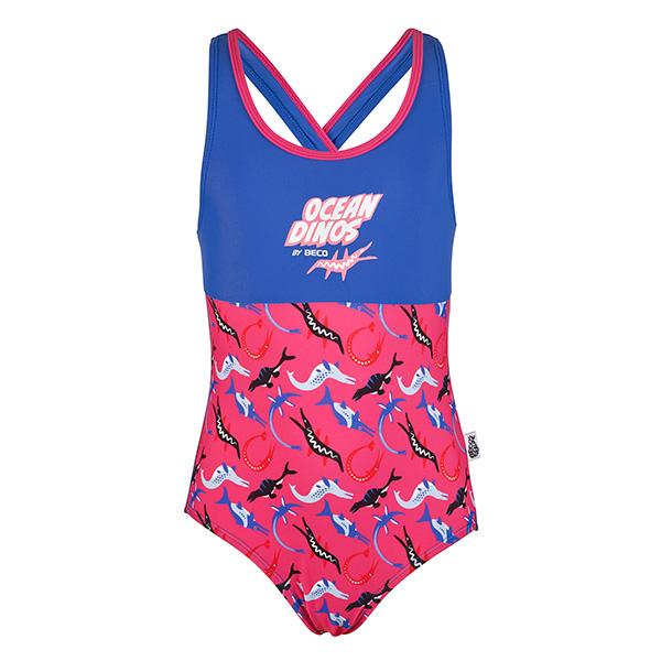 Beco Ocean Dinos Swimsuit Do Chailíní | Bándearg