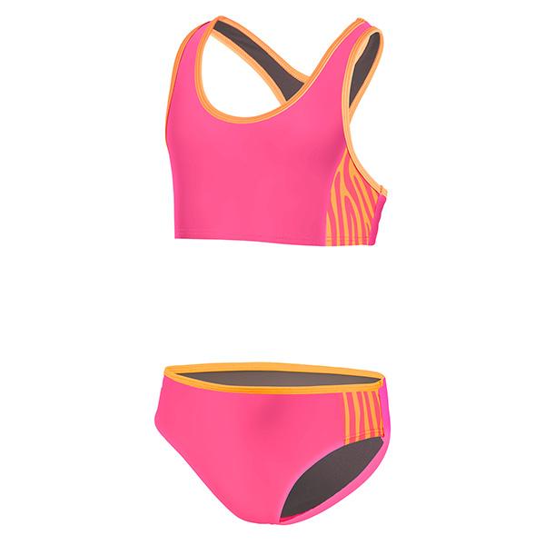 Beco Zebra Vibes Bikiny pre dievčatá | Ružová