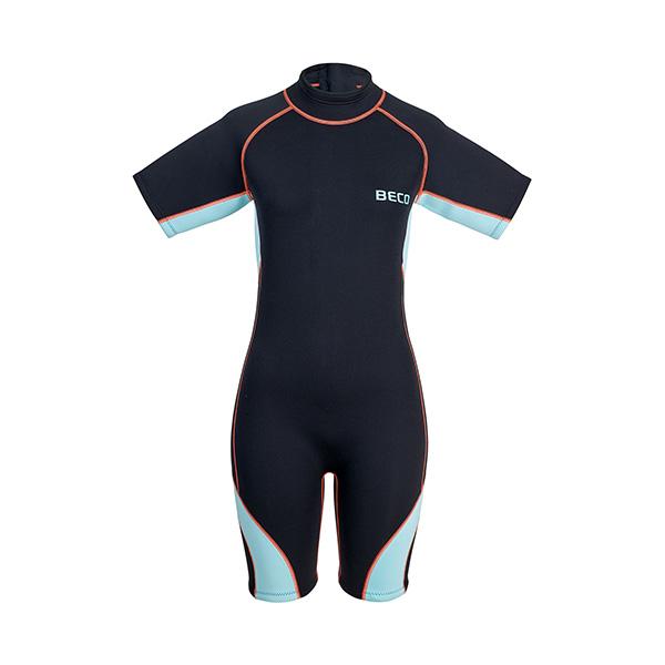 Beco Women's Wetsuit Shorty Tarifa | Black/turquoise
