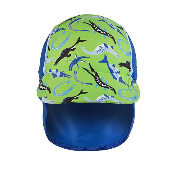Beco Ocean Dinos Chapeau de soleil | UV Spf50+ | Vert Taille 2