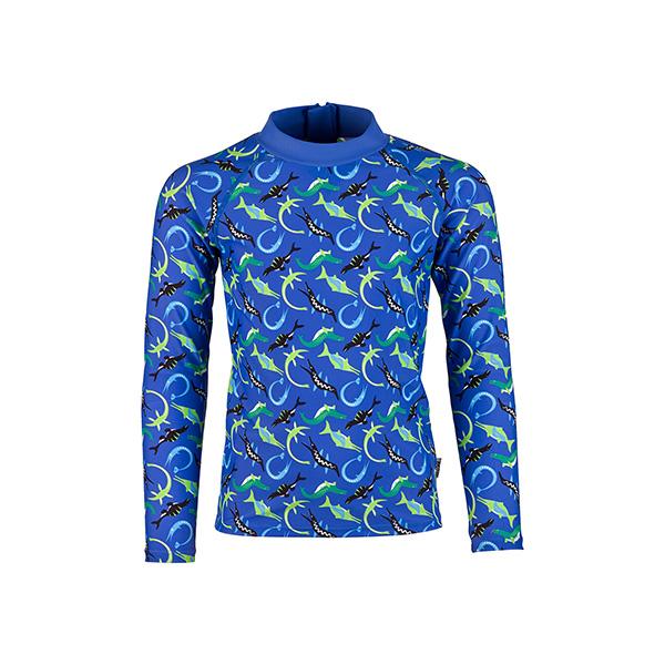 Beco Ocean Dino Rashguard dla dzieci | Niebieski