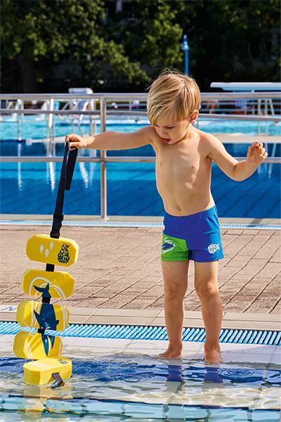 Beco -sealife Uv Swim Boxerky Modré/zelené