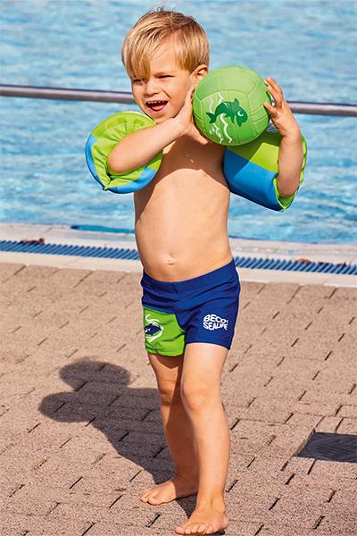 Beco -sealife Uv Swim Boxerky Modré/zelené