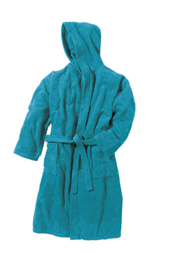 Beco Bathrobe With Hood Petrol