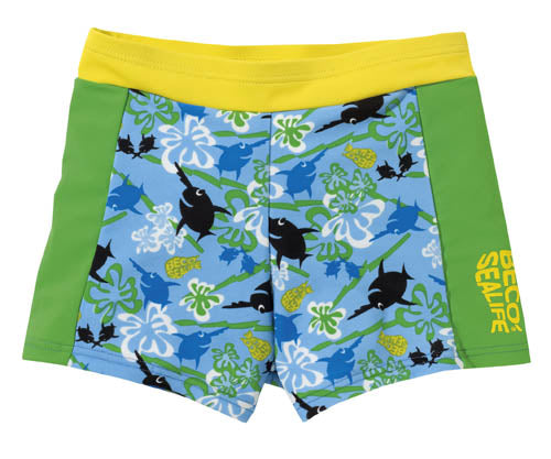 Beco -sealife Uv Swim Boxerky Modré/zelené
