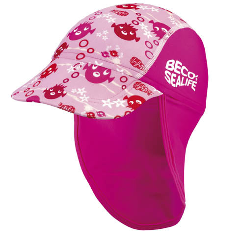 Sluneční čepice Beco -sealife® | UV Uv50+ | Velikost 1 | Přibl. 46 cm | růžová**