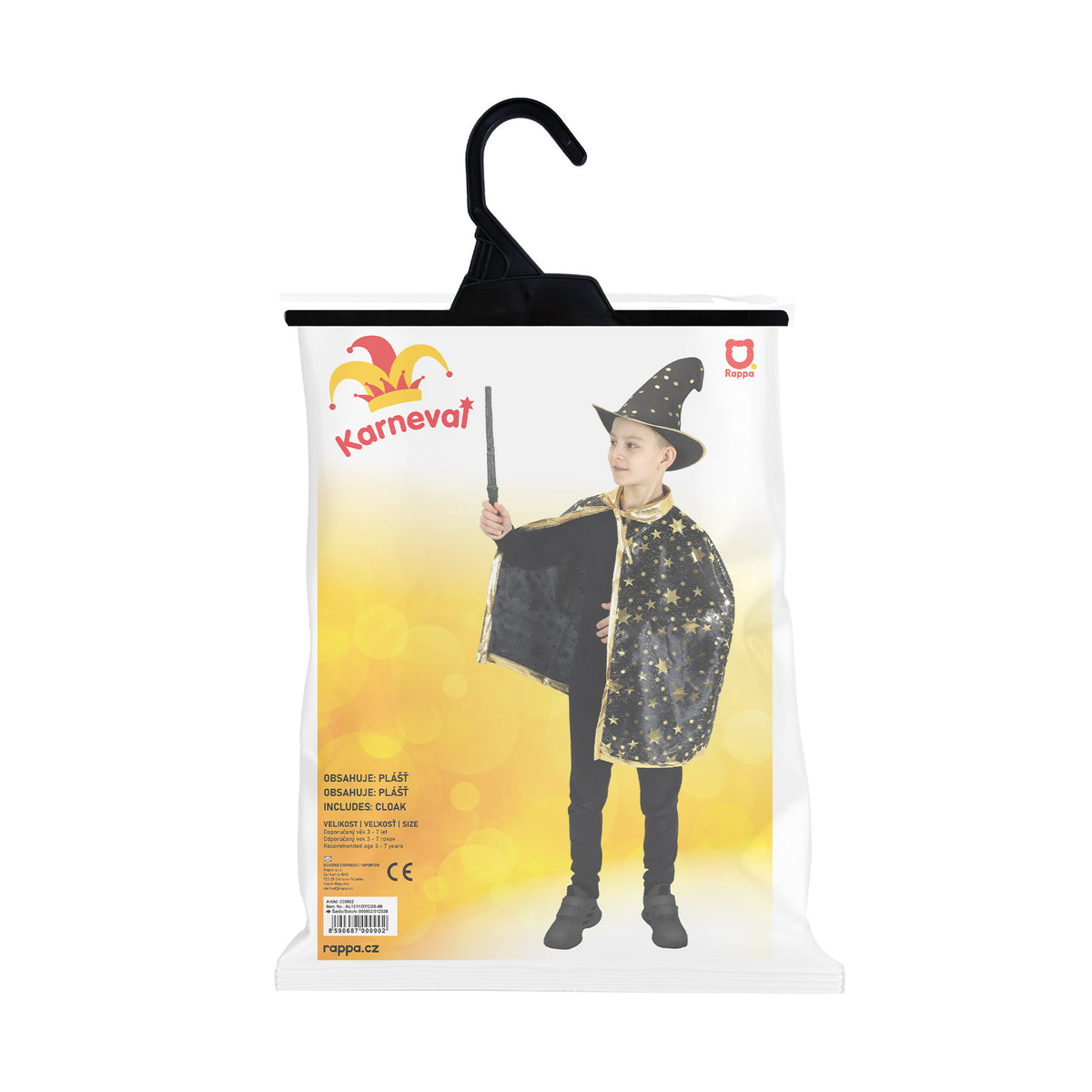 Children Costume - Witch Cloak With Stars