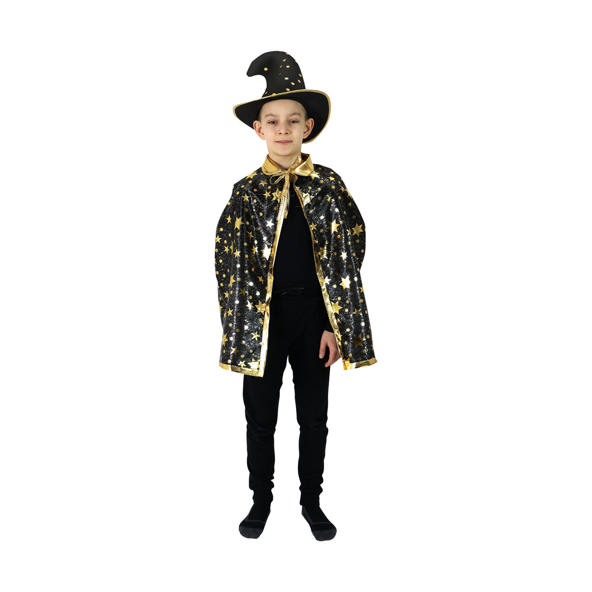 Children Costume - Witch Cloak With Stars