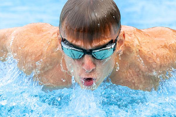 Beco Santos Mirror Swimming Goggles | Black