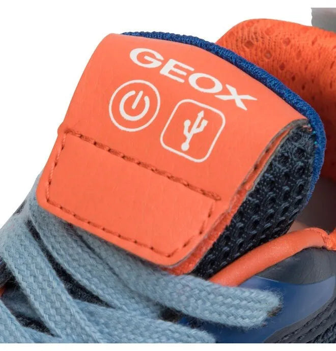 Calçado infantil Geox Jr Grayjay tênis azul escuro