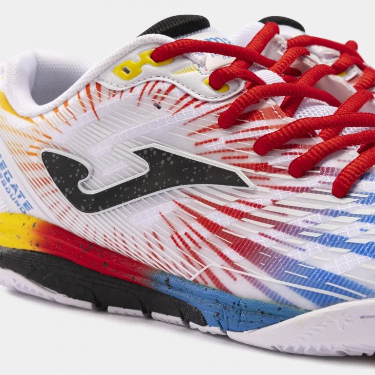 Pantofi de interior joma regate rebound 2476 alb rosu interior alb 43