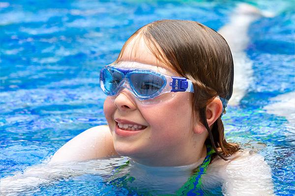 Beco Kinderschwimmbrille Toulon 8+ | Blau