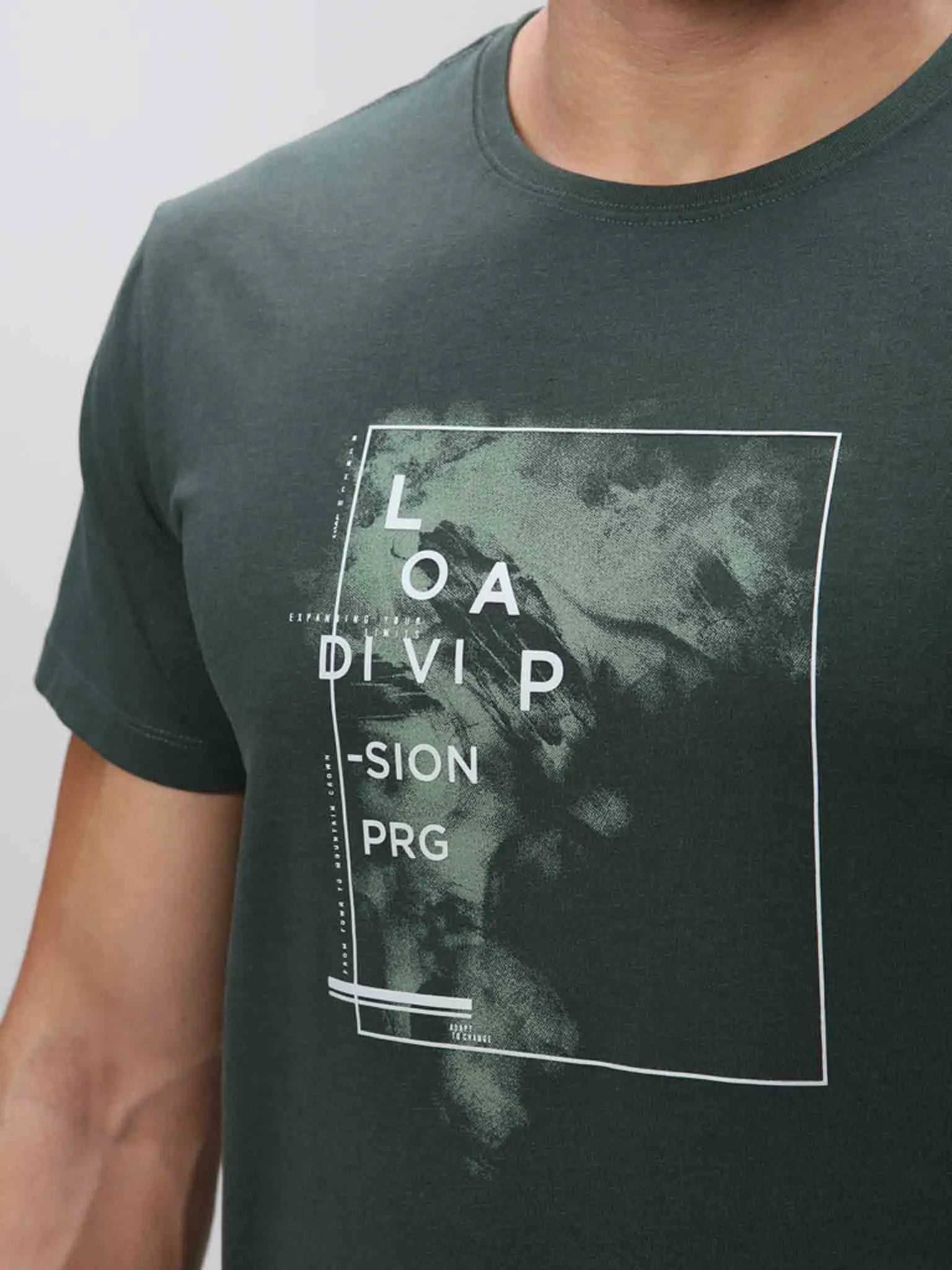 Camiseta Hombre Loap Bohor Verde