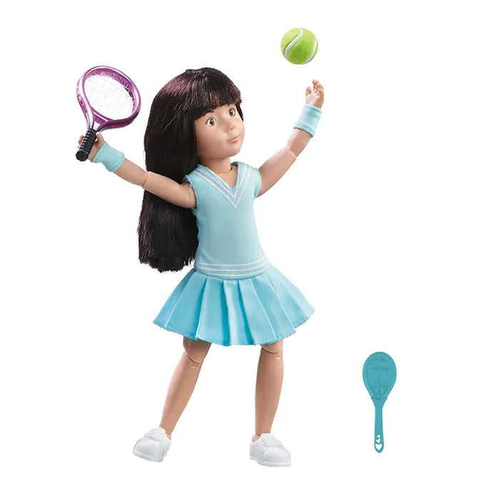 Kruselings Luna Tennis Practice - комплект кукли
