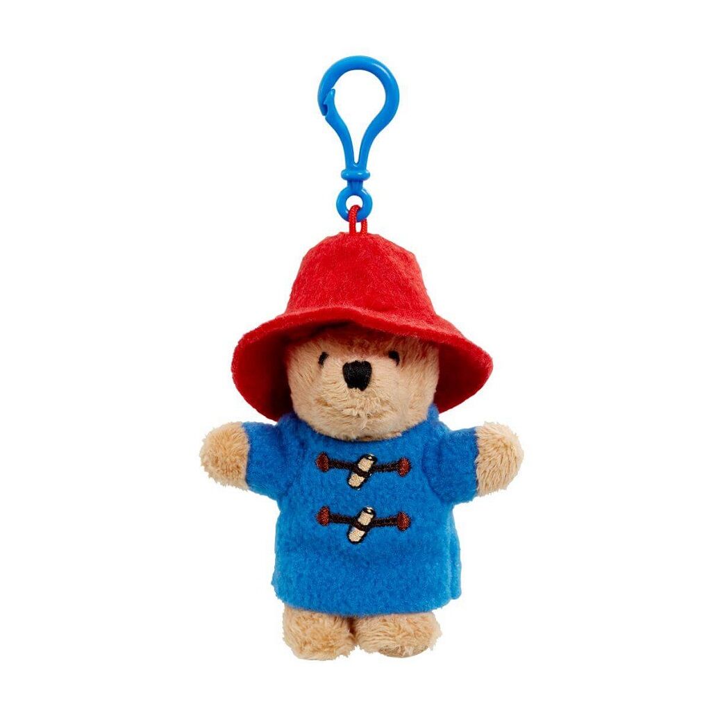 Regenbogen-Paddington-Plüsch-Schlüsselanhänger