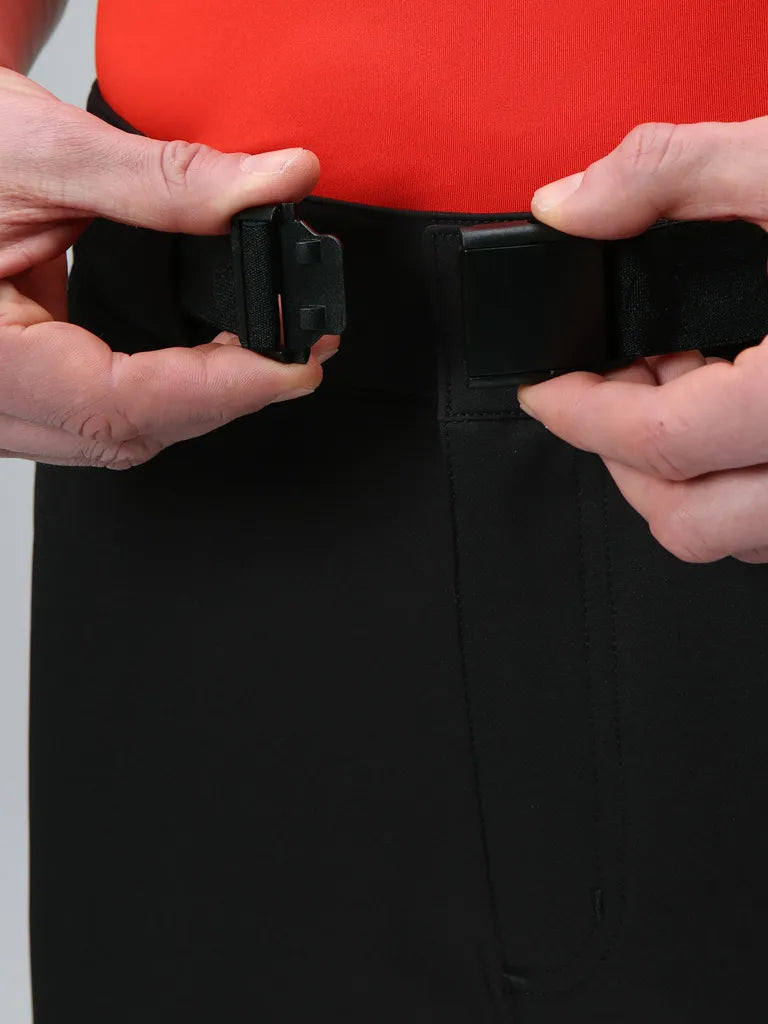 Pánske softshellové nohavice loap urzek blk black m