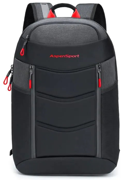 Plecak Aspensport Osika Plecak 22 L Ciemnoszaro-czerwony szary