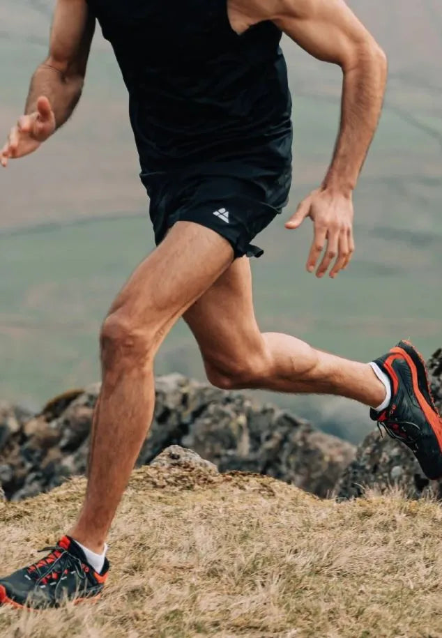 Meias de corrida profissional decotadas de resistência dinamarquesas, pacote com 3, brancas 39-42