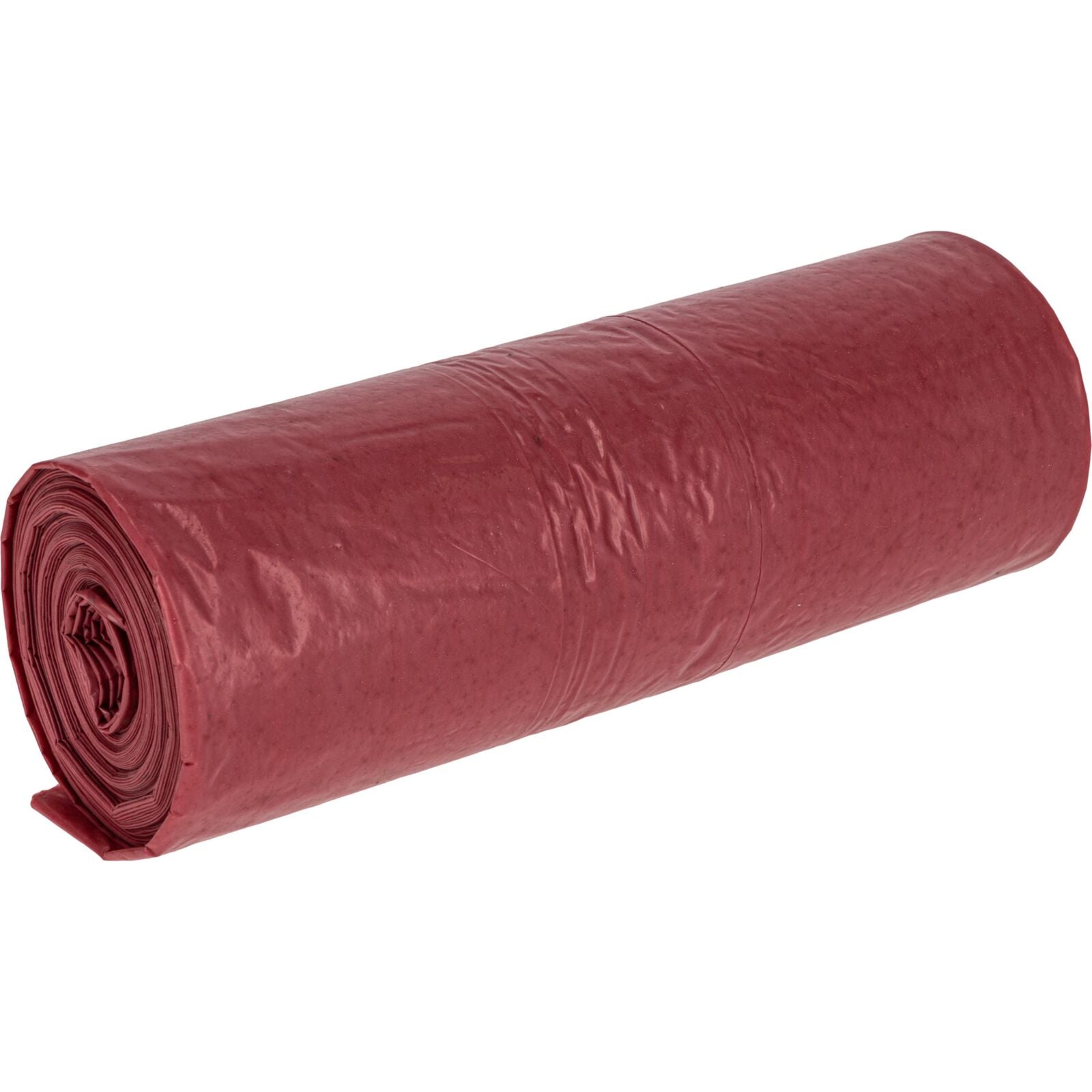 Papperspåsar 120l Ldpe Röd 10st Roll Proline