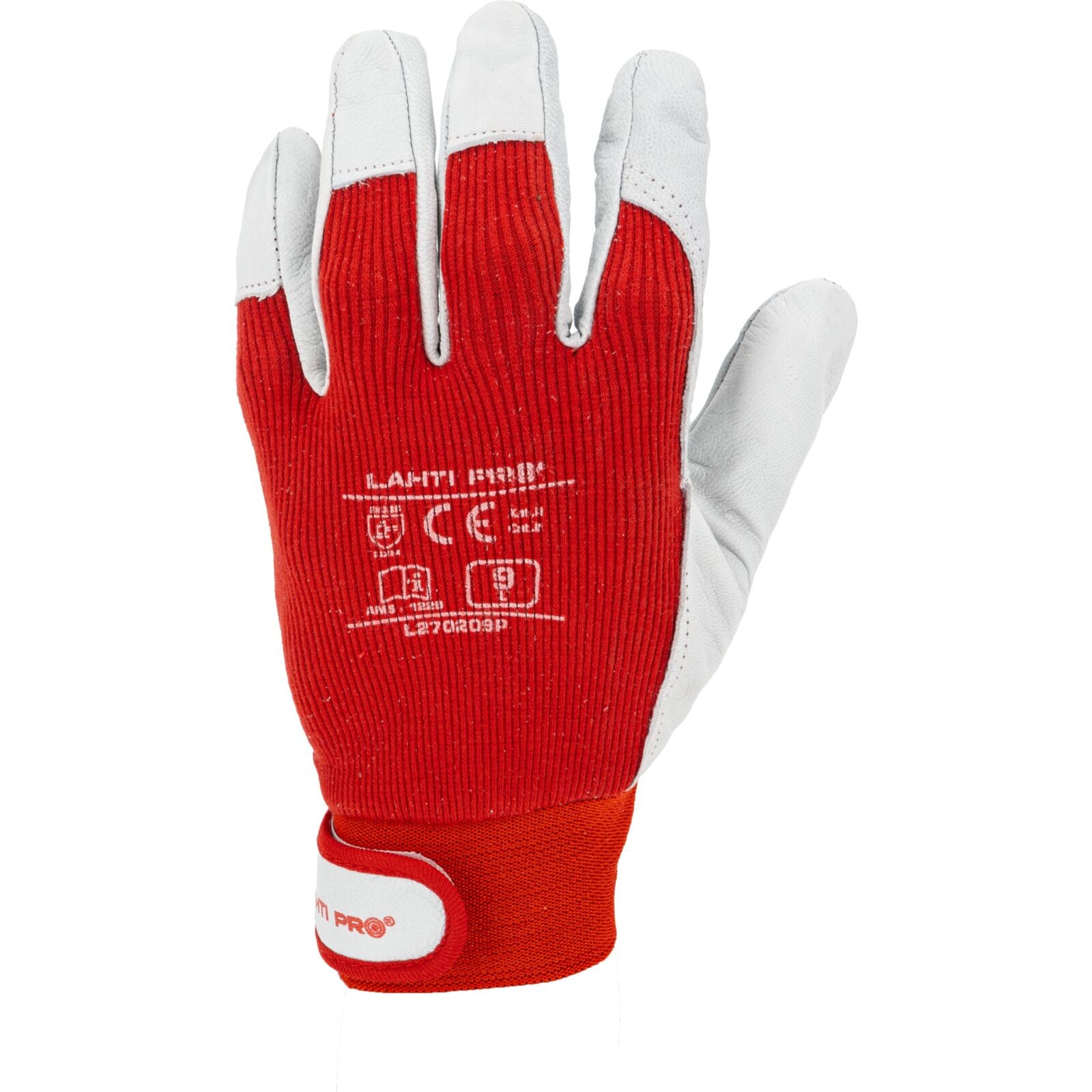 Gants Cuir De Chèvre Rouge L270209p Carte 9 Ce Lahti