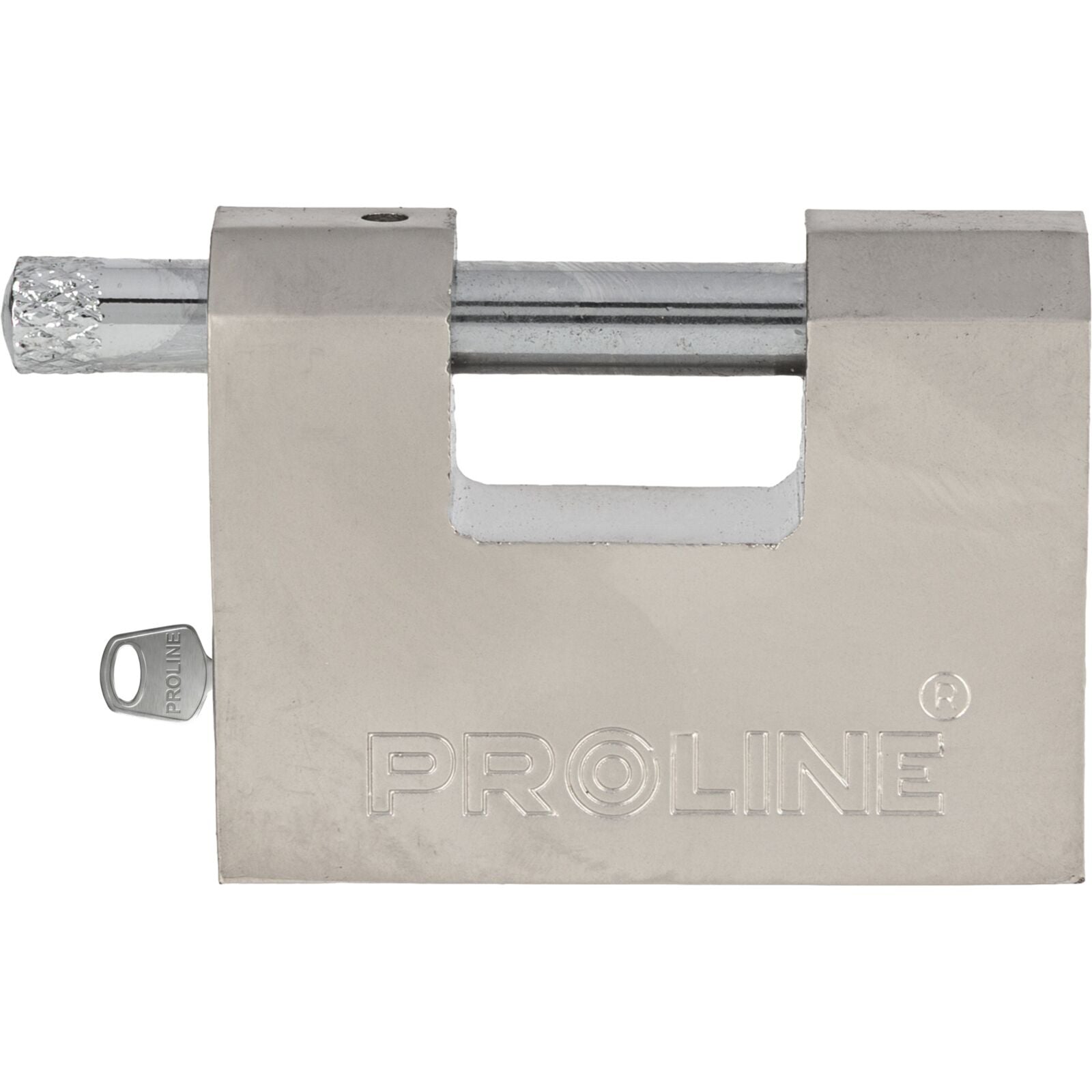 Reinforced Cast Iron Padlock 90 Mm Hard Electronic Key Proline
