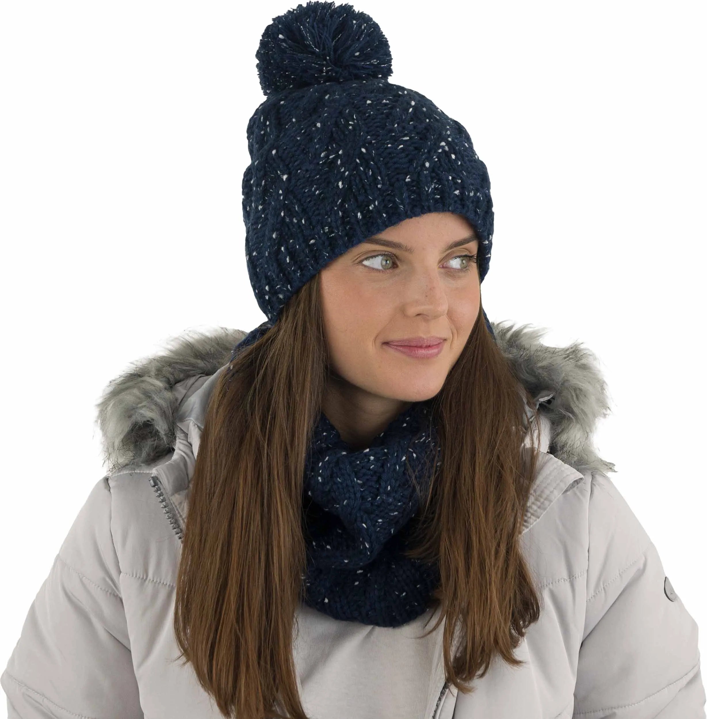 Jail Jam Braies Loop-Mütze, Unisex, perlmuttblau