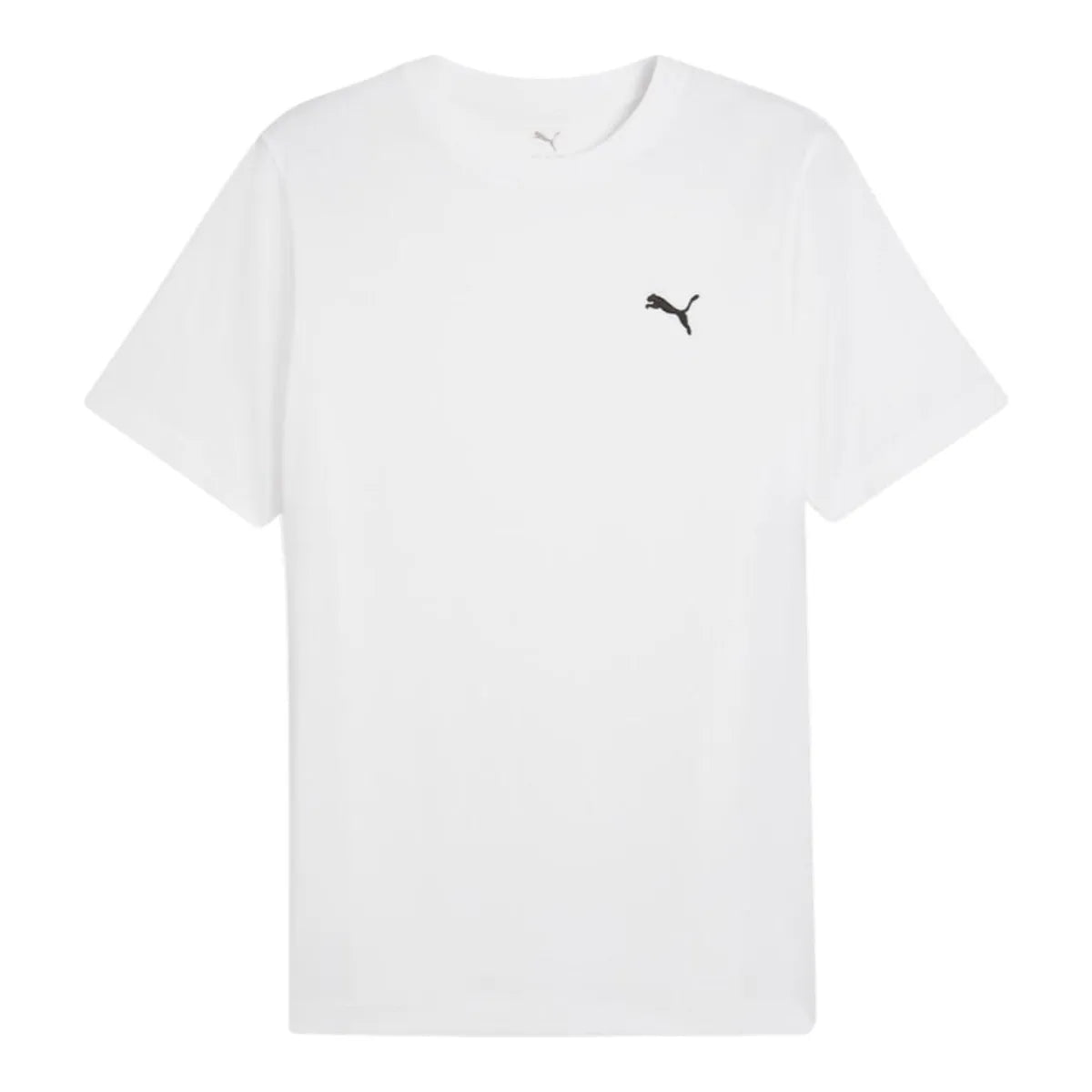 Men's Puma Ess Lógó Beag Tee White