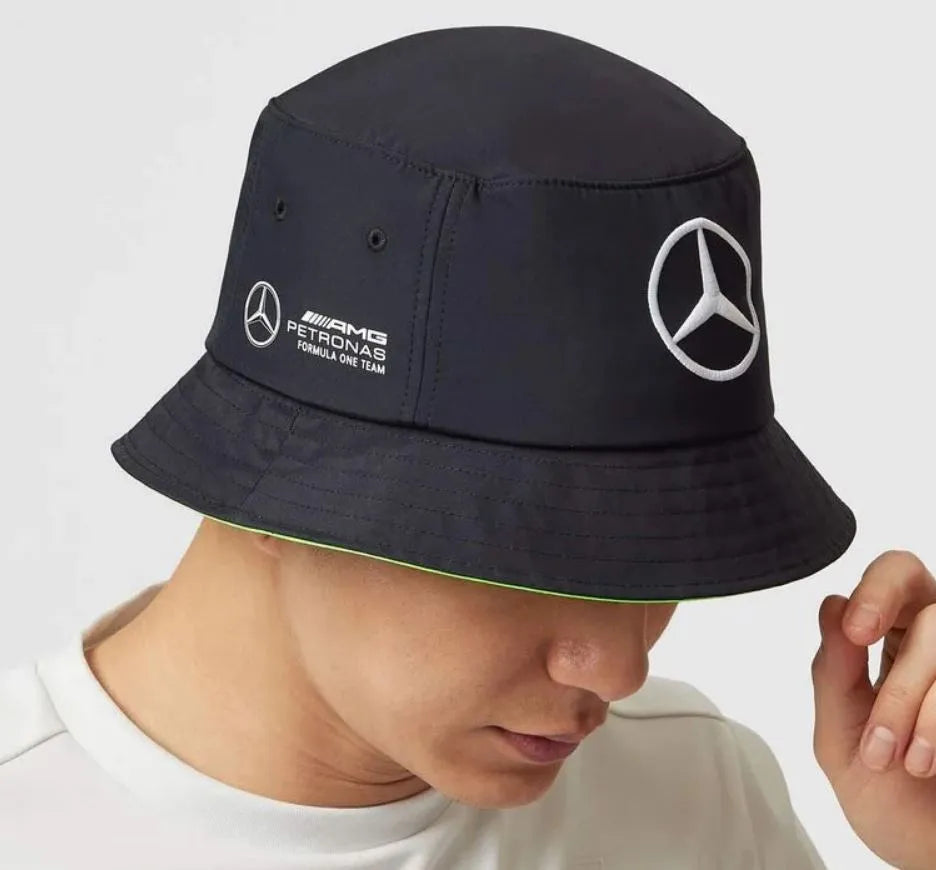 Mercedes Unisex Mapf1 Rp Team Bucket Hat Black