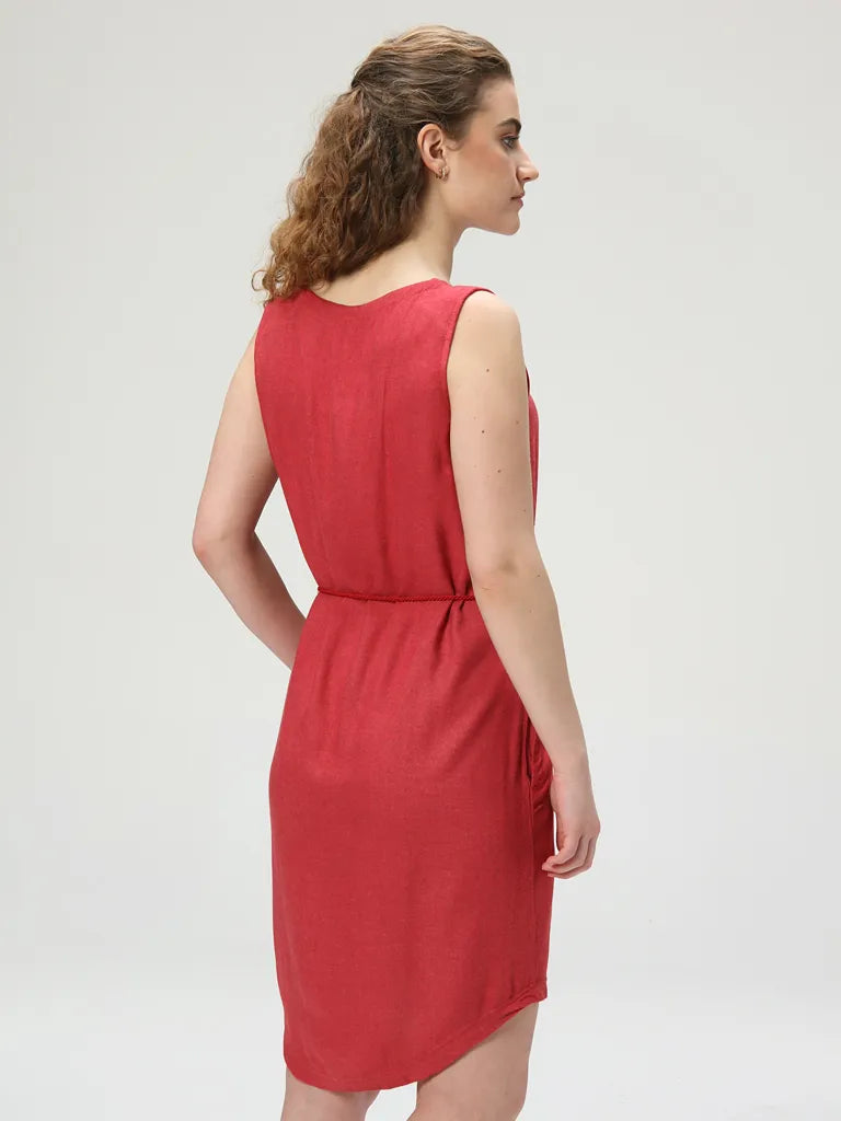 Damenkleid Loap Necla Rot