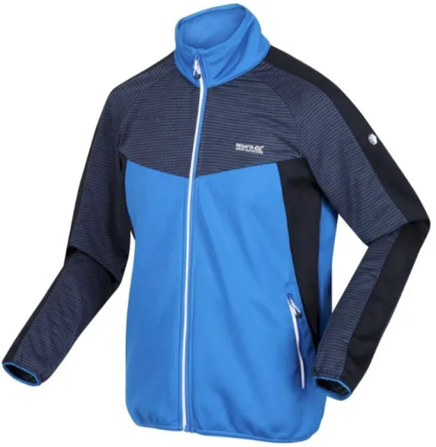 Hanorac pentru bărbați Regatta Men Yare Vi Extol Stretch Softshell Jacket Skydv Blue 2xl