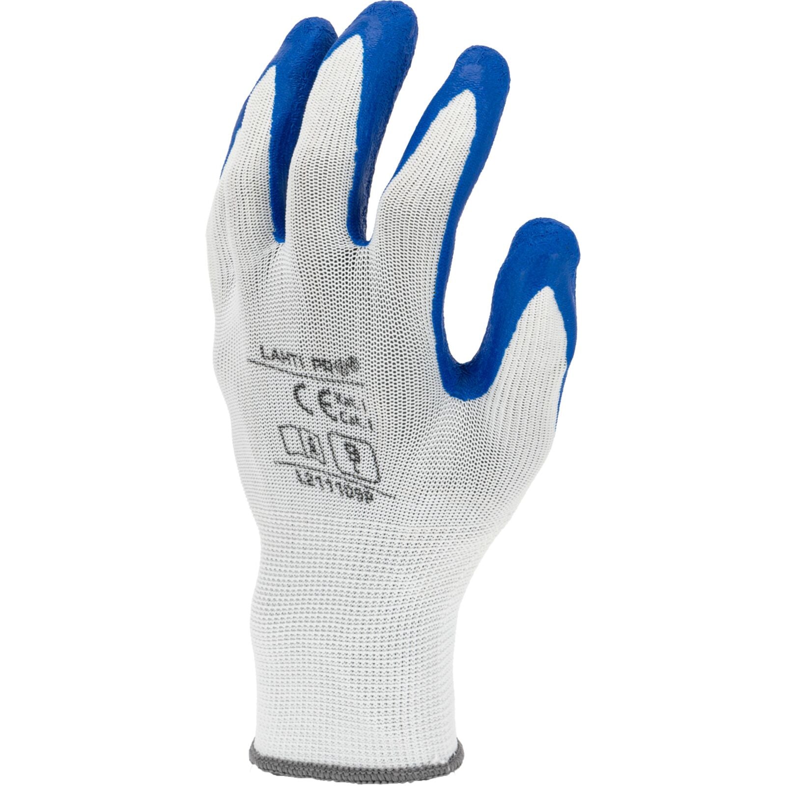 Guanti Lattice Navy-bianco L211109p 12 Paia 9 Ce Lahti