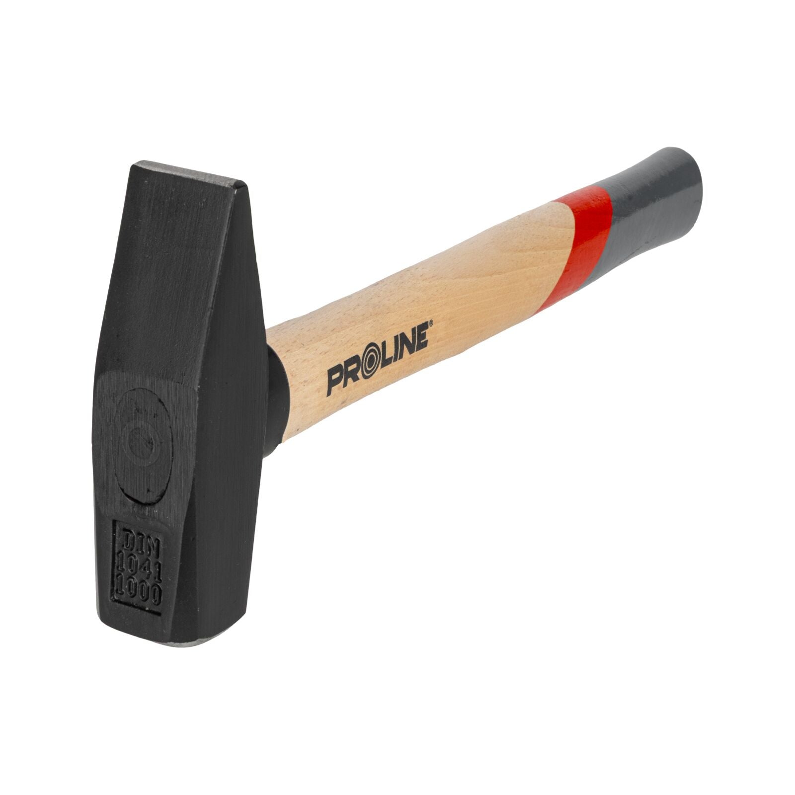 Martello Macchinista 1000g Manico In Legno Di Faggio Verniciato Superficie Protettiva Approvato Gs Proline