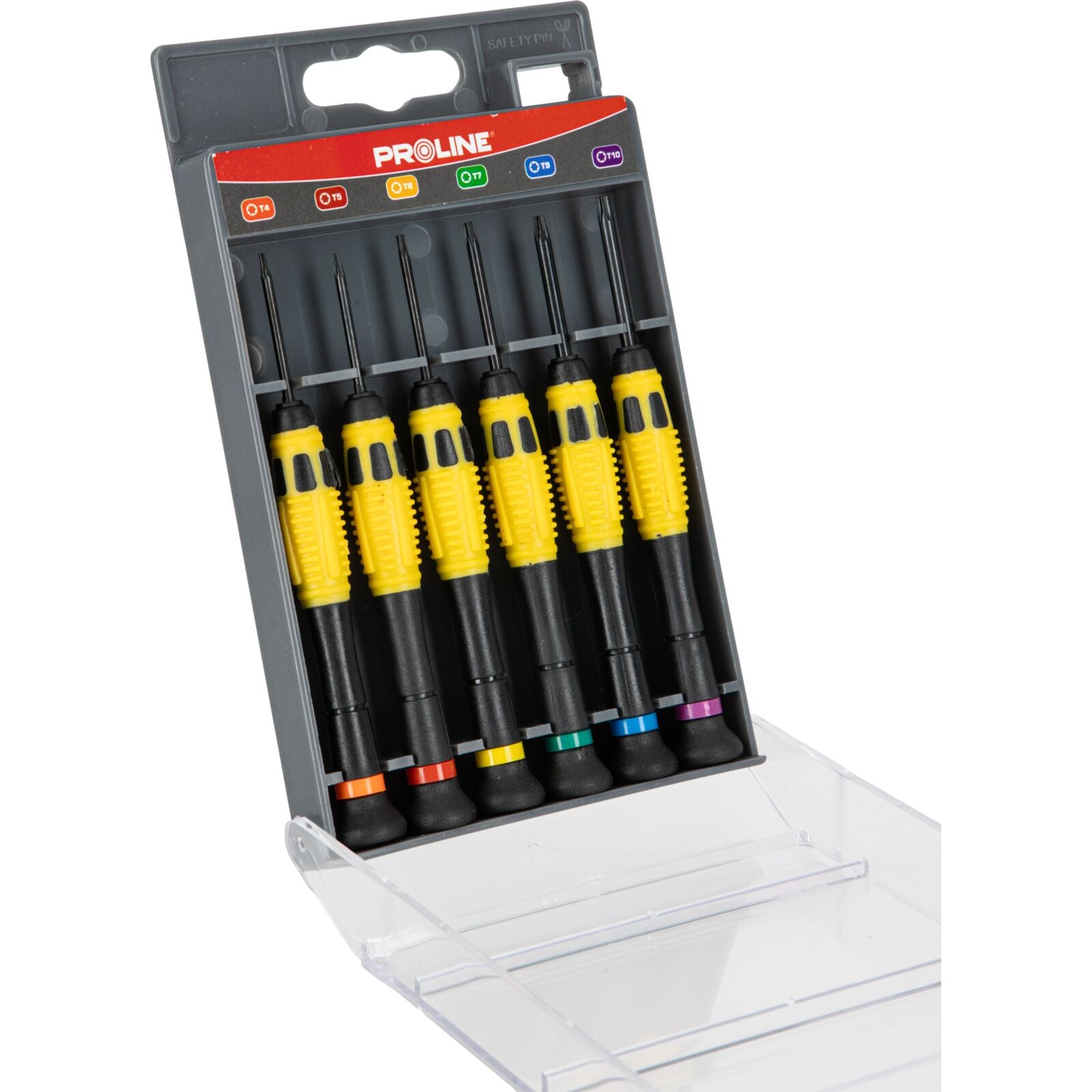Juveler Skruetrækker Sæt Torx T4-t10 6stk Proline