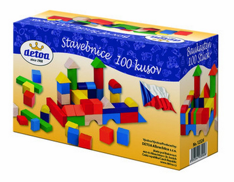 Dřevěná sada 100ks