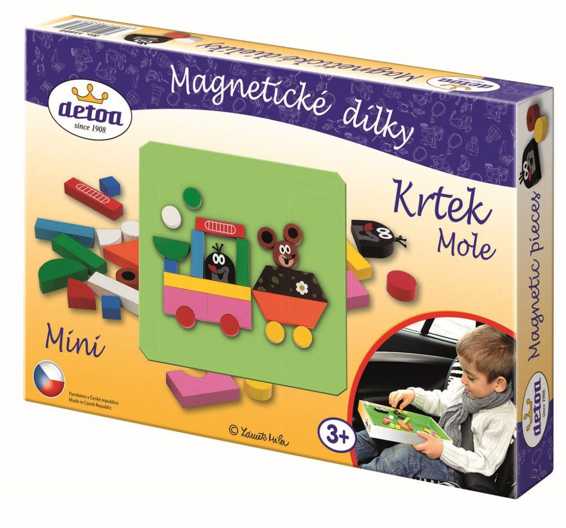 Magnetické kúsky - Krtko Mini