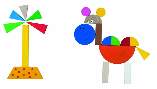 Magnetické puzzle - Zoo