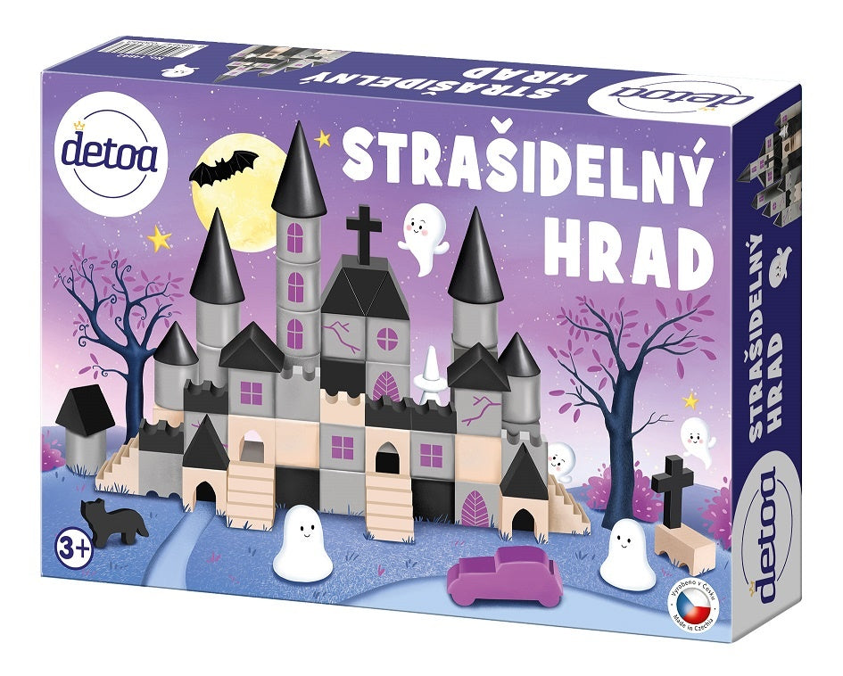 Drevená stavebnica Strašidelný hrad
