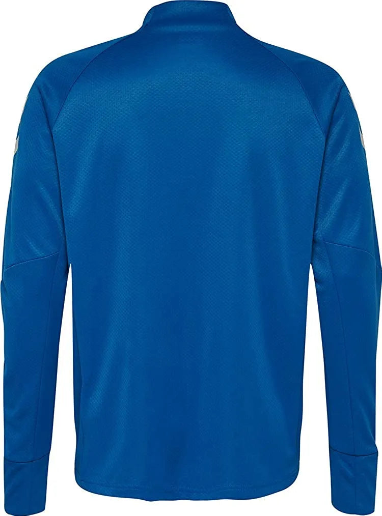 Hombre Hummel Tech Move Sudadera Con Media Cremallera Azul1 Azul