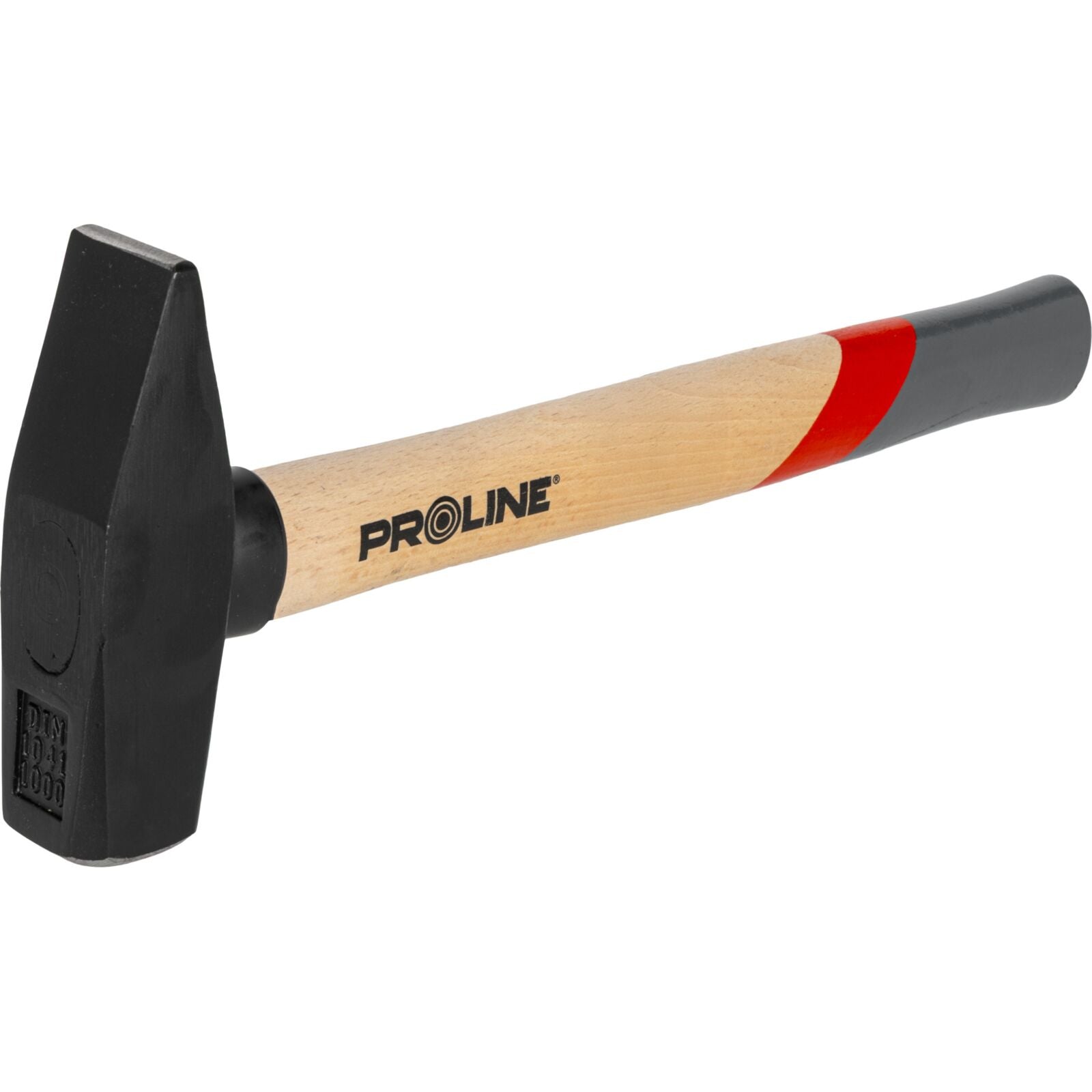 Martello Macchinista 1000g Manico In Legno Di Faggio Verniciato Superficie Protettiva Approvato Gs Proline