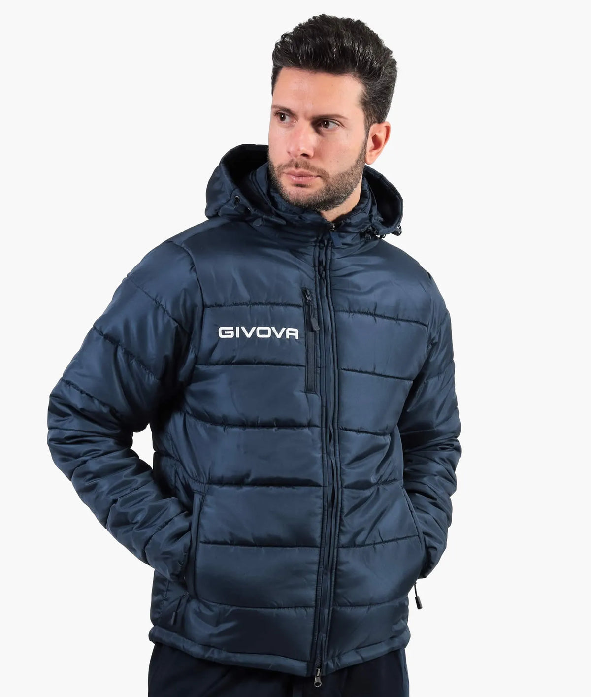 Winter Jacket Givova Prime Unisex Blue