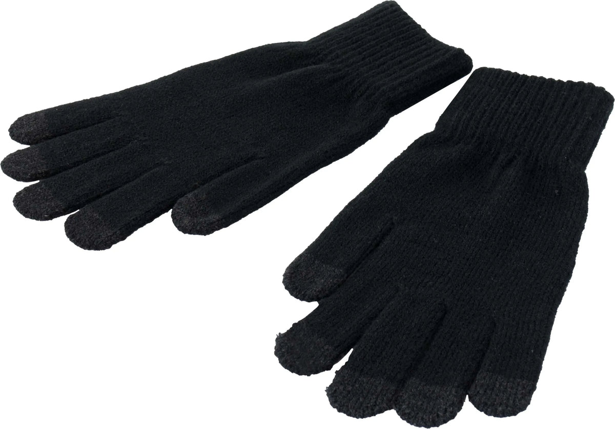 Guanti per schermo unisex caldi Guanti per smartphone Neri