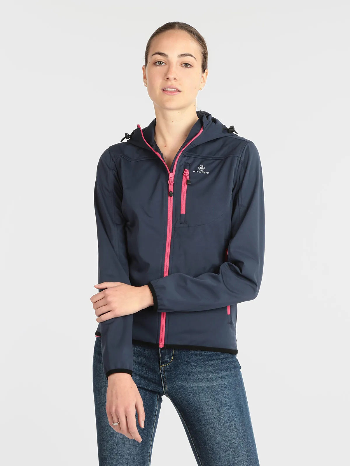 Women's Softshell Jacket Athl. Dpt Valeria Navy Blue