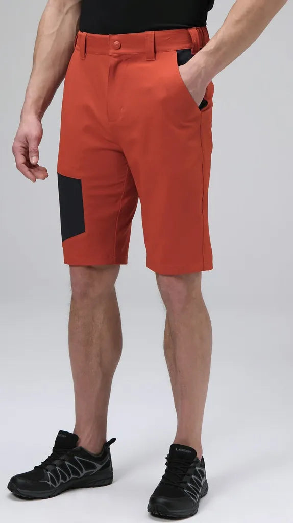 Pánske šortky loap uzek org-dblu oranžové m