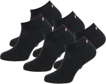 Sokken fila tênis Sokken 6-Pack Unisex Zwart 39-42